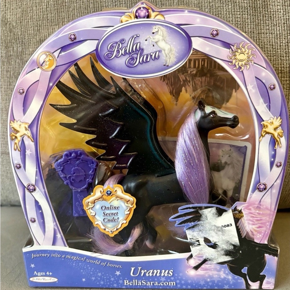 Bella Sara Horse Uranus Model Toy Figure Pegasus Jakks Pacific Rare